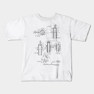 Urinary Drainage System Vintage Patent Hand Drawing Kids T-Shirt